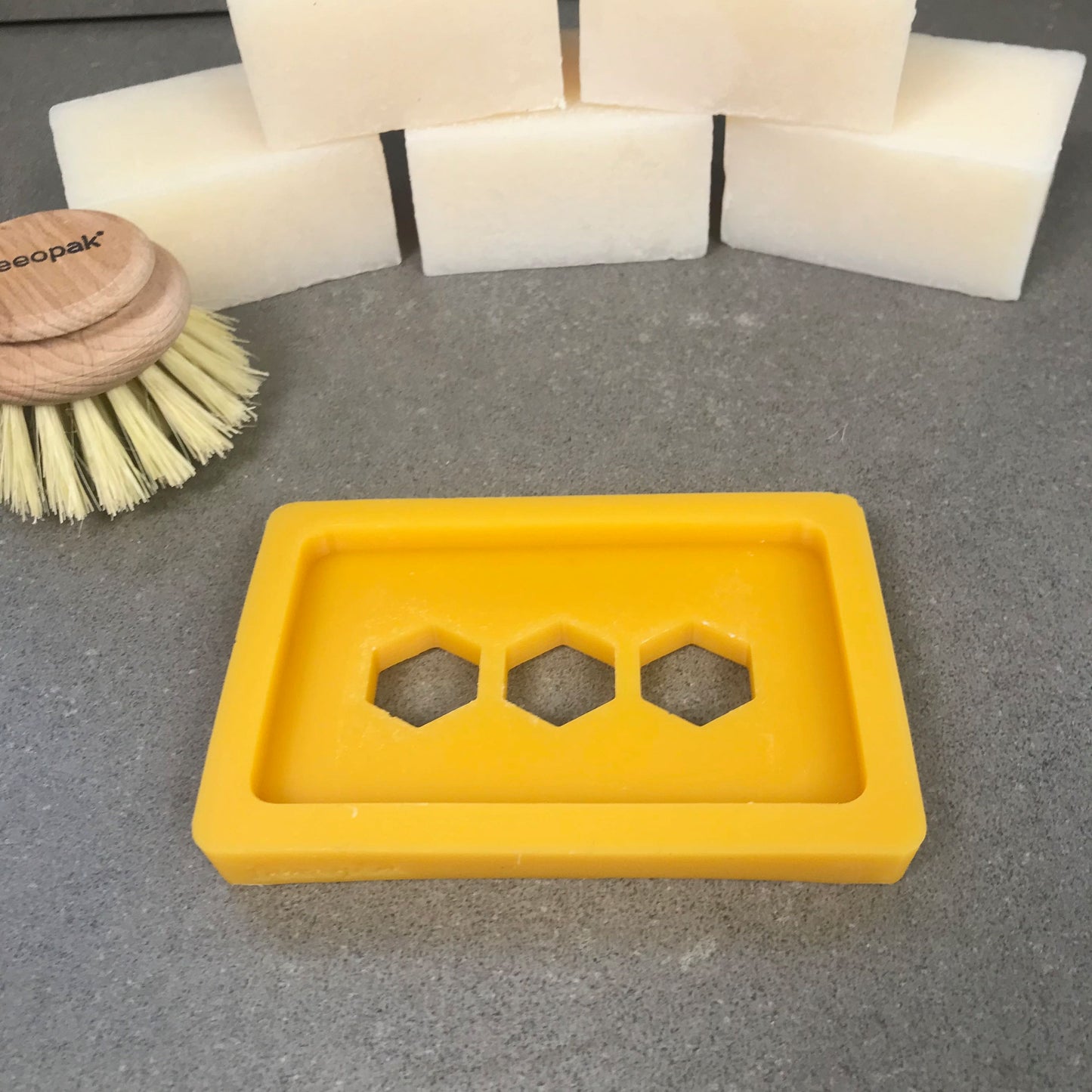 Sapone di Marsiglia con portasapone